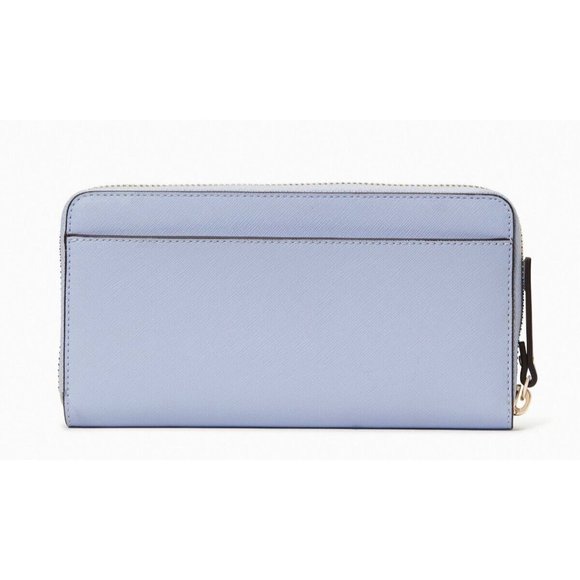 New Kate Spade Laurel Way Neda Large Wallet Saffiano Leather Candied Flower - Picture 2 of 3